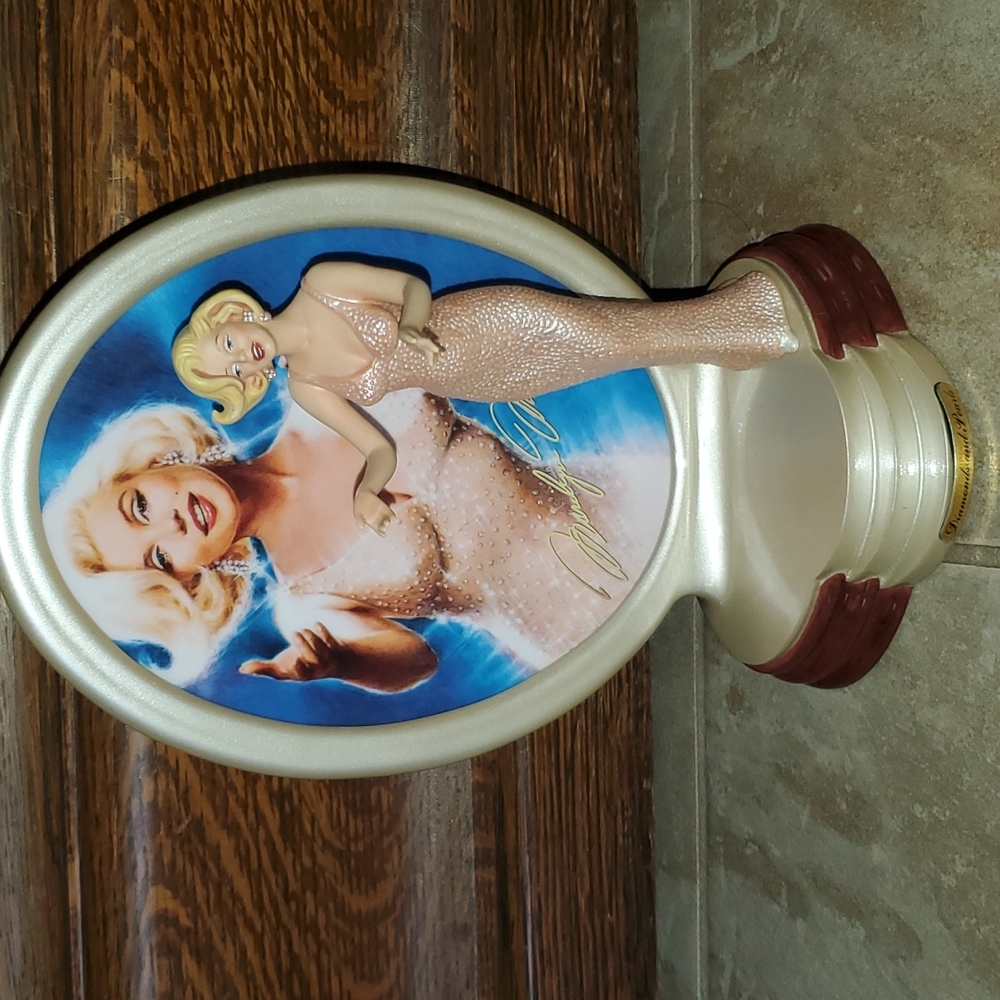 Marilyn Monroe, Happy Birthday Mr. President  Fashion Figurine Plate